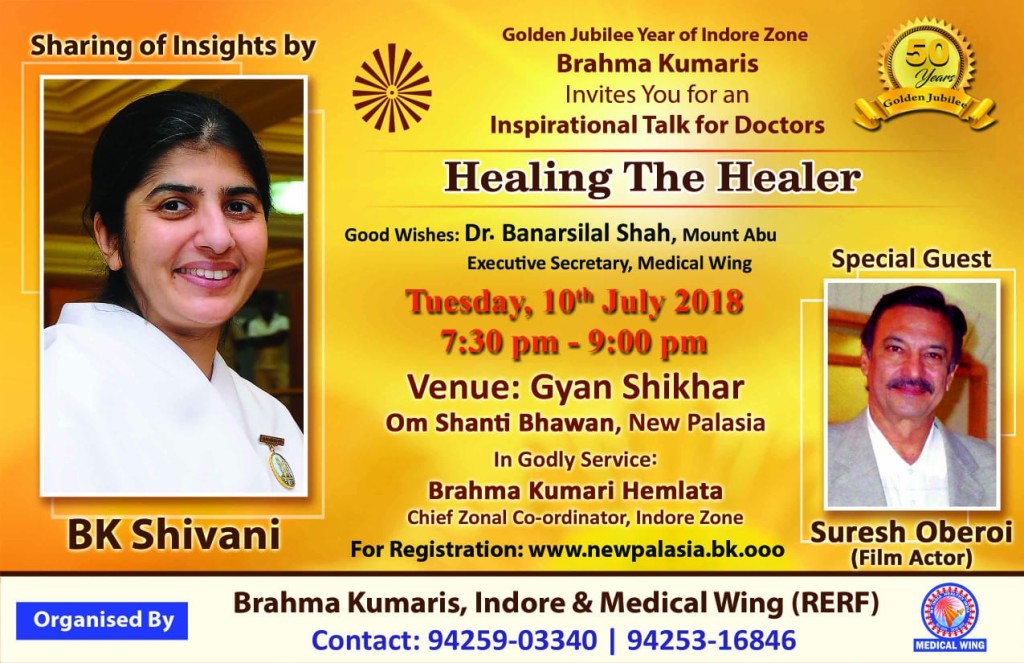 Healing The Healer - Registration Only For Doctor's